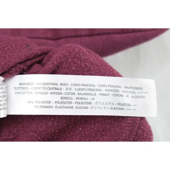 Ariat Quarter Zip Sweatshirt Women’s Large Maroon Pullover Preppy Modern - Picture 7 of 9